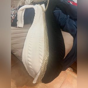 Chained knitted dress